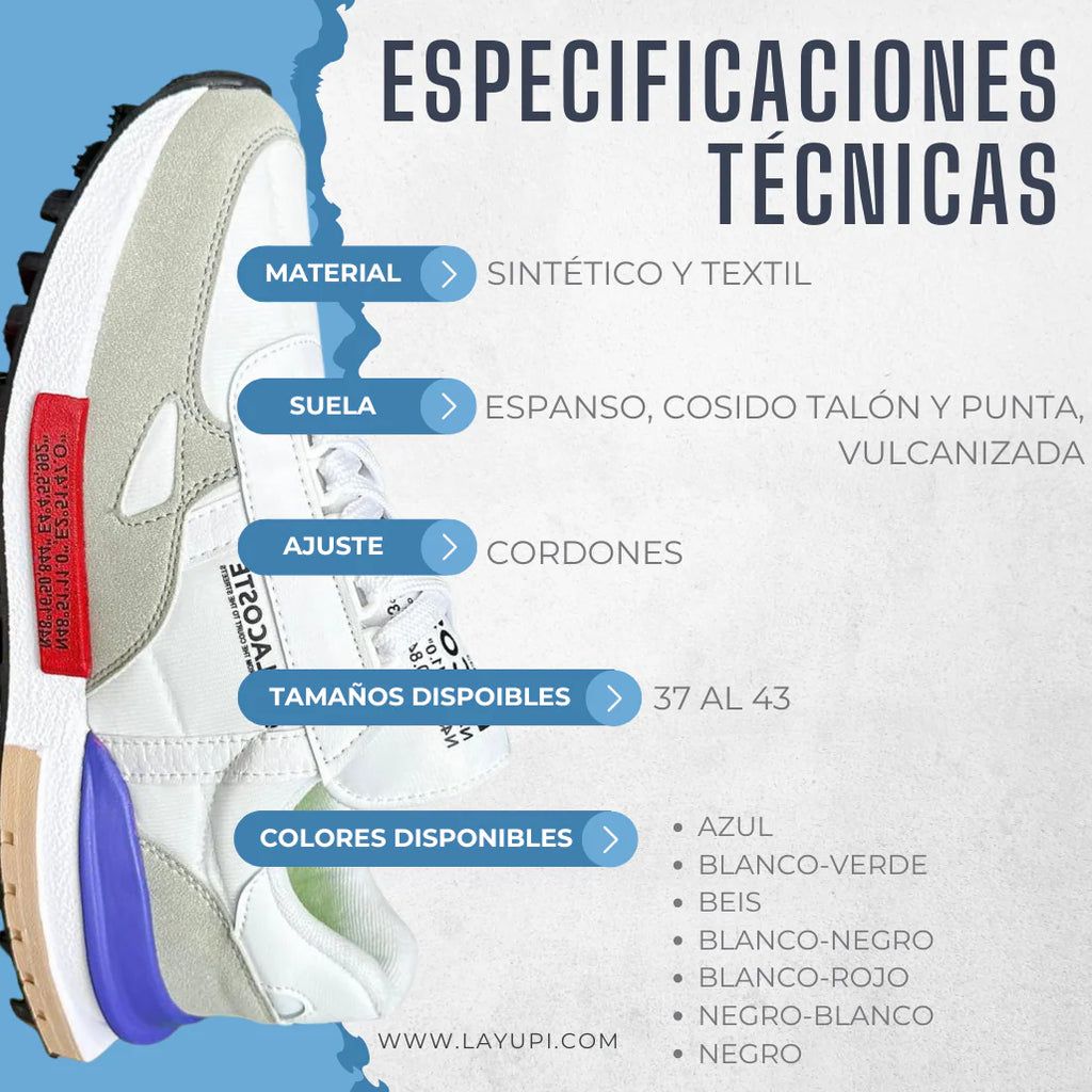 Tenis Lacoste caballero - NUEVA COLECCIÓN 2025